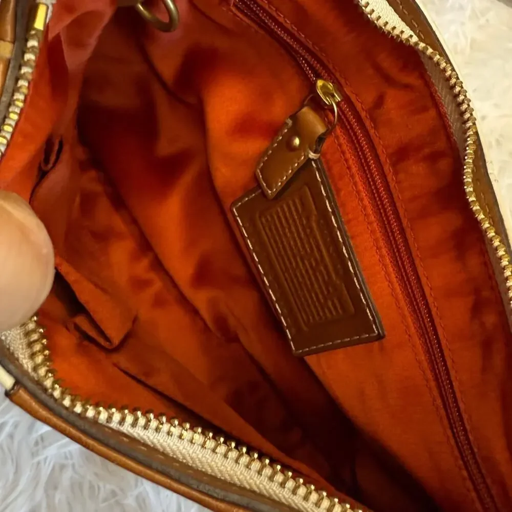 y2k COACH Rare Hamptons Medium Hobo Crossbody Shoulder Bag